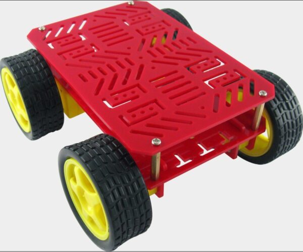 Dagu 4WD Chassis - Red